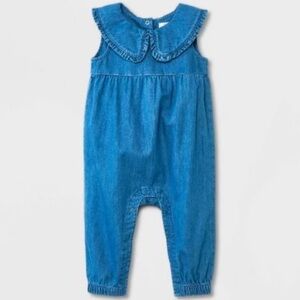 Cat and jack denim jumpsuit